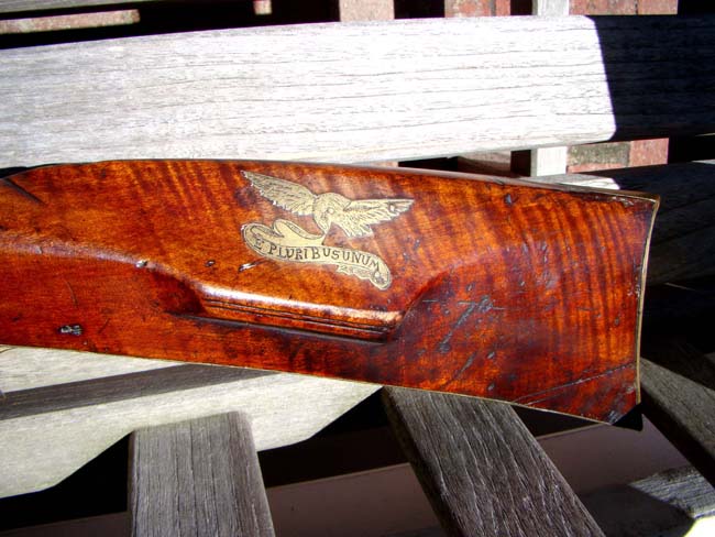 A Pennsylvania long rifle in original flintlock by Crupret Weaver of Lehigh County and dated 1834 — image 3